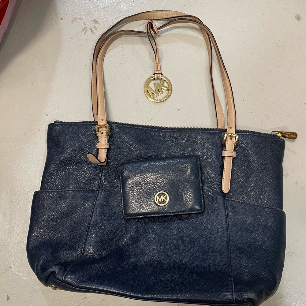 SOLD Michael Kors tote and wallet set